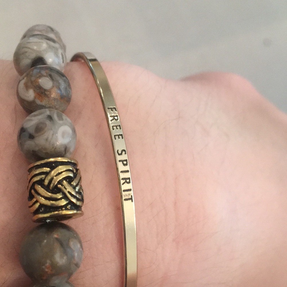 Free Spirit Message Bracelet